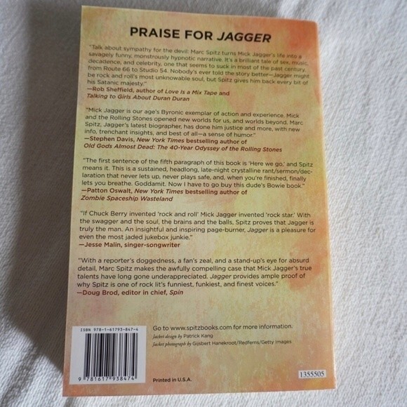 Marc Spitz Jagger Rebel, Rock Star, Rambler, Rogue - Picture 3 of 6